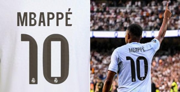 Shocking! Mbappe took over Real Madrid s No. 10 legendary jersey. Can he replicate the C Ronaldo business myth?