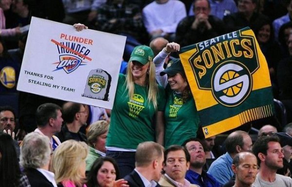 Supersonic NBA tragedy: Love has been cast into a monument, hatred is not healed
