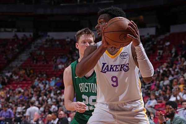 There is no need to be too harsh! Brownie s performance is already better than most Lakers  Summer League players?